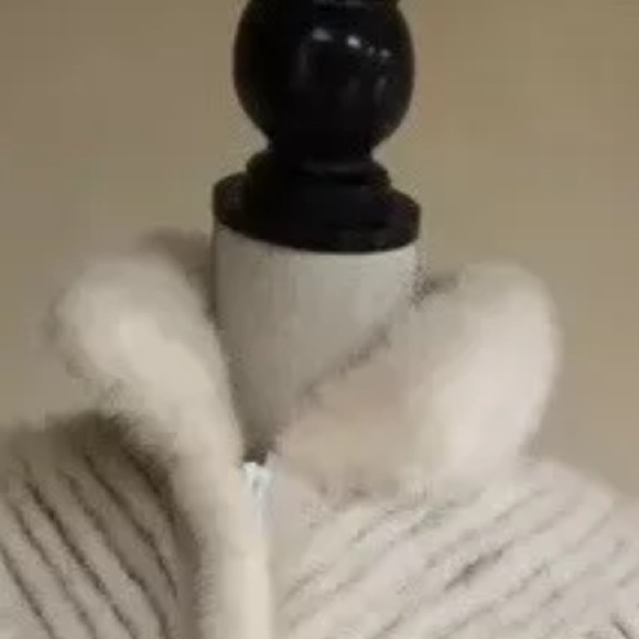 BARTH WINDS Mink Fur Leather Coat Lined Large - Picture 2 of 3